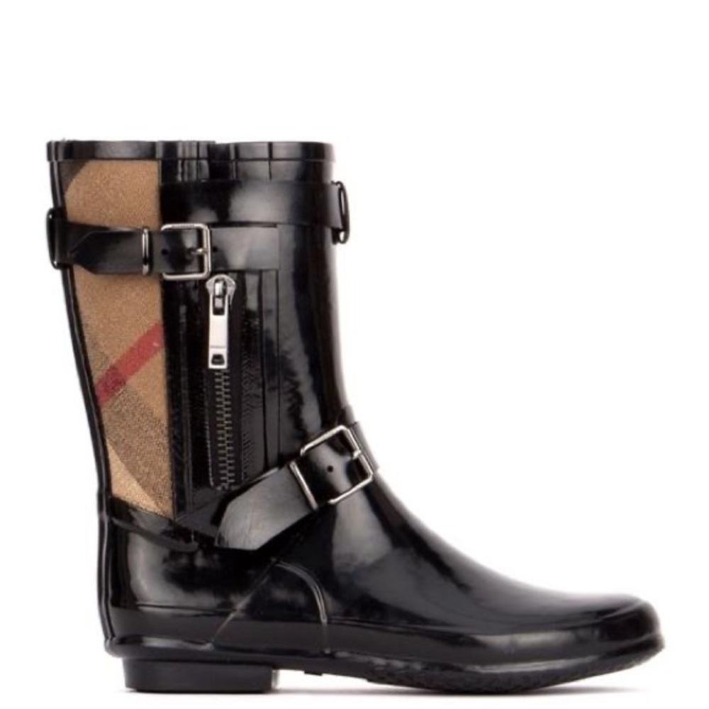 Burberry Check Rainboots